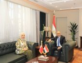 ‏‎وزير التربية والتعليم يبحث مع سفيرة مملكة البحرين بالقاهرة فرص تعزيز التعاون المشترك في مجال التعليم قبل الجامعي