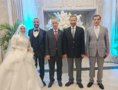 آل الصاوي وعموم آل نجم الدين بأسيوط يهنؤون المهندس عمرو عبد الناصر منصور وكريمتهم المهندسة هبة مصطفي عبد الرحمن بعقد القرآن السعيد
