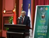 الدكتور محمود صديق خلال كلمته بمؤتمر «الدعوة الإسلامية والحوار الحضاري»