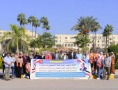 اطلاق قافلة طبية توعوية شاملة لقرية الخاشعة 64 مركز الحامول استمرار لجهود جامعة كفرالشيخ في المبادرة الرئاسية «بداية جديدة لبناء الإنسان»