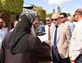 محافظ الأقصر يتابع استعدادات احتفالات مولد مارجرجس بأرمنت الرزيقات