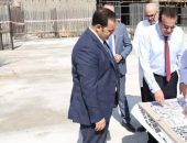 نائب رئيس الوزراء ووزير الصحة يتفقد أعمال إنشاء مبنى الامتداد الرئيسي لمعهد ناصر بسعة 600 سريرا