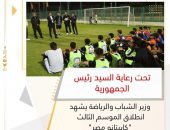 وزير الشباب والرياضة يشهد انطلاق الموسم الثالث  “كابيتانو مصر”