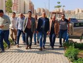 نائب رئيس “هيئة المجتمعات العمرانية” يتفقد المشروعات الجاري تنفيذها بالعبور الجديدة