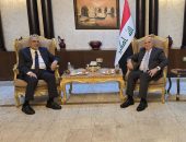 نائب رئيس مجلس الوزراء ووزير الخارجية  السيد فؤاد حسين يستقبل رئيس مجلس النواب الدكتور محمود المشهداني
