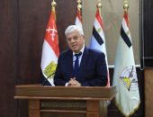 وزير التعليم العالى يُلقي محاضرة بكلية القادة والأركان