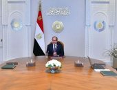 السيد الرئيس عبد الفتاح السيسي، يجتمع  مع اللواء/ السيد الغالي، رئيس مجلس إدارة صندوق تكريم الشهداء وضحايا ومفقودي ومصابي العمليات الحربية والإرهابية والأمنية وأسرهم، واللواء/ أحمد الأشعل المدير التنفيذي للصندوق