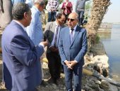 محافظ المنيا يشهد إطلاق زريعة أسماك البلطي النيلي بنهر النيل لتعزيز الثروة السمكية