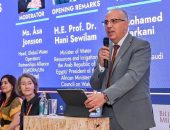الدكتور سويلم يشارك فى جلسة “تعزيز الاستثمارات لتحقيق المرونة المناخية في المياه والصرف الصحي” ضمن فعاليات “المنتدى الحضري العالمي”