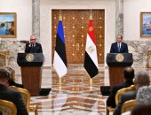كلمة السيد الرئيس/ عبــد الفتــاح السيسـي خلال المؤتمر الصحفى المشترك مــع فخامة الرئيس “ألار كاريـس” رئيس جمهورية إستونيا