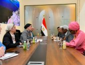 وزيرة البيئة تعقد لقاءا ثنائيا مع المدير العام لمنظمة المدن والحكومات المحلية المتحدة الأفريقية UCLG AFRICA