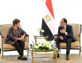 رئيس الوزراء يستقبل مدير عام صندوق النقد الدولي والوفد المرافق لها