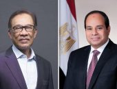 السيد الرئيس عبد الفتاح السيسي يستقبل  بقصر الاتحادية رئيس وزراء ماليزيا “أنور إبراهيم