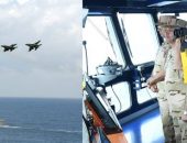 الفريق أول / عبد المجيد صقر القائد العام للقوات المسلحة وزير الدفاع والإنتاج الحربى يشهد تنفيذ النشاط التدريبى “ردع 2024” بإستخدام الذخيرة الحية بمسرح عمليات البحر المتوسط …
