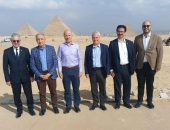 منطقة أهرامات الجيزة تستقبل وزير التعليم العالي التركي