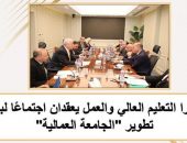 بالانفوجراف… حصاد وزارة التعليم العالي والبحث العلمي في ٧ أيام