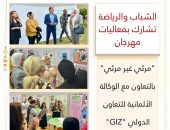 الشباب والرياضة تشارك بفعاليات مهرجان” مرئي غير مرئي” بالتعاون مع الوكالة الألمانية للتعاون الدولي “GIZ”