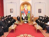 قداسة البابا يستقبل أعضاء لجنة العلاقات بين الكنيستين القبطية والروسية ووفدًا رهبانيًّا روسيًّا