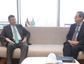 وزير الزراعة يبحث مع وفد المركز الدولى للبحوث والاستشارات الزراعية فى المناطق الجافة ( ايكاردا ) تعزيز التعاون المشترك