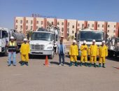 رئيس جهاز بنى سويف الجديدة يتفقد استعدادات فصل الشتاء والتعامل مع الأمطار