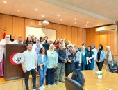 بحوث الصحة الحيوانية يشارك في تدريب 726 من الكوادر الطلابيه  بجامعة 6 اكتوبر.