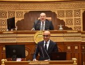 وزير التربية والتعليم يرد على طلبات المناقشة واستفسارات النواب خلال مشاركته في الجلسة العامة لمجلس الشيوخ