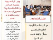وزير  الرياضة يوجه بالتحقق الشامل وإحالة الواقعة لجهات التحقيق الرسمية اذا ثبتت مخالفات أو تقصير