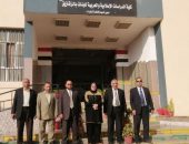 نائب رئيس الجامعة للوجه البحري يتفقد كلية الدراسات الإسلامية والعربية للبنات بالزقازيق