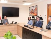 الدكتور سويلم يبحث تعزيز التعاون المصرى الإيطالى في مجال المياه مع مدير الوكالة الإيطالية للتعاون الإنمائى ، ونائب مدير معهد باري لدراسات الزراعة في حوض المتوسط