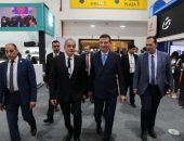 وزير الزراعة يتفقد أجنحة المعرض والمؤتمر الدولي للتكنولوجيا للشرق الأوسط وافريقيا، “كايرو آي سي تي”