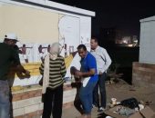 تجميل محولات الكهرباء وتحويلها إلى لوحات فنية في مدينة الأقصر