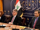 وكيل وزارة الخارجية لشؤون التخطيط السياسي يعقد اجتماعاً افتراضياً مع السفير السويسري الجديد ومركز جنيف للمياه
