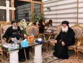 قداسة البابا يستقبل عددًا من أساقفتنا بالمهجر