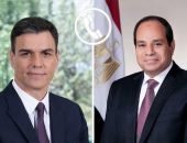 السيد الرئيس عبد الفتاح السيسي  يتلقى اتصالاً هاتفياً من رئيس وزراء إسبانيا “بيدرو سانشيز”.