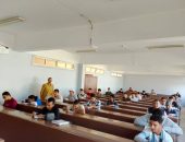 كلية الدراسات الإسلامية والعربية بدمياط الجديدة تعقد اختبارات تجريبية للطلاب.