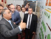 محافظ بني سويف يتفقد سير ومنظومة العمل خلال زيارته لمجمع مطاحن شركة مصر الواسطى