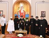 قداسة البابا يستقبل وفدًا من الكنيسة الإريترية