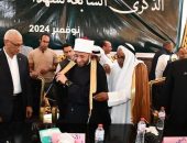 فضيلة الشيخ مسعد أبو جرير وشيوخ سيناء ينظمون مجلس استقبال حافل بعد صلاة الجمعة على شرف وزير الأوقاف وبحضور السيد محافظ شمال سيناء