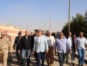 محافظ الجيزة يتفقد التجهيزات النهائية بمشروع اسكان الديسمى المتكامل بالصف قبل تسليمها للمستحقين