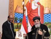 قداسة البابا يستقبل الأمين العام لمجلس الكنائس العالمي