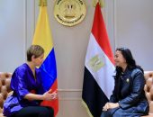 وزيرة التضامن الاجتماعي تستقبل السيدة الأولى لجمهورية كولومبيا بمقر الوزارة بالعاصمة الإدارية الجديدة