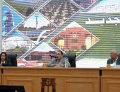 وزيرة التنمية المحلية تشارك في اللقاء الجماهيري الذي عقده رئيس الوزراء مع نواب البرلمان والعمداء والمشايخ بمحافظة الوادى الجديد
