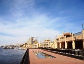 محافظ أسوان يتابع المرحلة الأخيرة للأعمال الجارية بمشروع ممشى أهل مصر بكورنيش النيل القديم تمهيداً لإفتتاحه ليصبح لوحة وبانوراما جمالية متناسقة