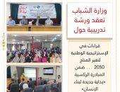 وزارة الشباب : تعقد ورشة تدريبية حول ” قراءات في الإستراتيجية الوطنية لتغير المناخ2050 ” ٠٠٠ ضمن المبادرة الرئاسية