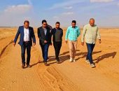 تنفيذاً لتوجيهات وزير الإسكان: رئيس جهاز العبور الجديدة يتفقد المناطق المضافة للمدينة لمتابعة سير العمل في ملف التقنين