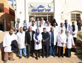 إقبالٌ كبيرٌ على قافلة جامعة الأزهر التنموية الشاملة بمدينة الواحات البحرية والقرى المحيطة بها