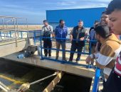 طلاب كلية هندسة المنصورة يزورون مشروعات البنية الأساسية بالمنصورة الجديدة