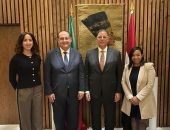 لقاء نائب وزير الخارجية للهجرة وشئون المصريين في الخارج مع الجالية المصرية في البرتغال على هامش مشاركته في الدورة العاشرة لمنتدى الأمم المتحدة لتحالف الحضارات