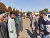 محافظ الأقصر يوجه بتطوير ورفع كفاءة ساحة مسجد السيد يوسف بالكرنك بما يتناسب مع الهوية البصرية