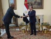 السيد الرئيس عبد الفتاح السيسي،يستقبل  السيد “كومبو موندونجو بولا” المستشار الخاص للرئيس الكونغولي، والسيد “جاك تشيسيكيدي”، مستشار الأمن الداخلي لرئيس جمهورية الكونغو الديمقراطية